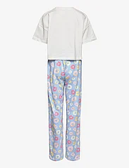 Lindex - Pajama boxy t shirt Cute swe - ensembles - light blue - 2