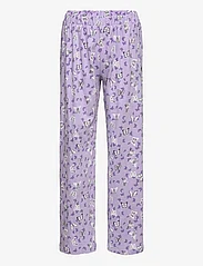 Lindex - Pajama boxy t shirt Cute swe - pyjamassæt - light lilac - 4