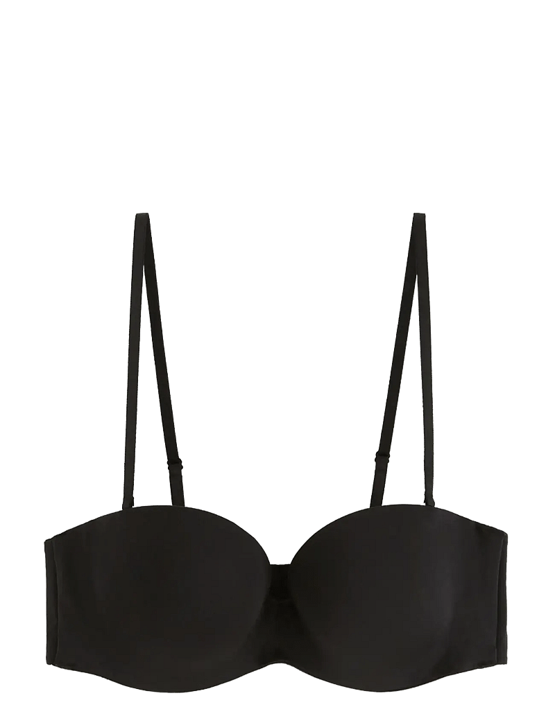 Lindex - Bra Reese Strapless - balconette-rinnahoidjad - black - 1