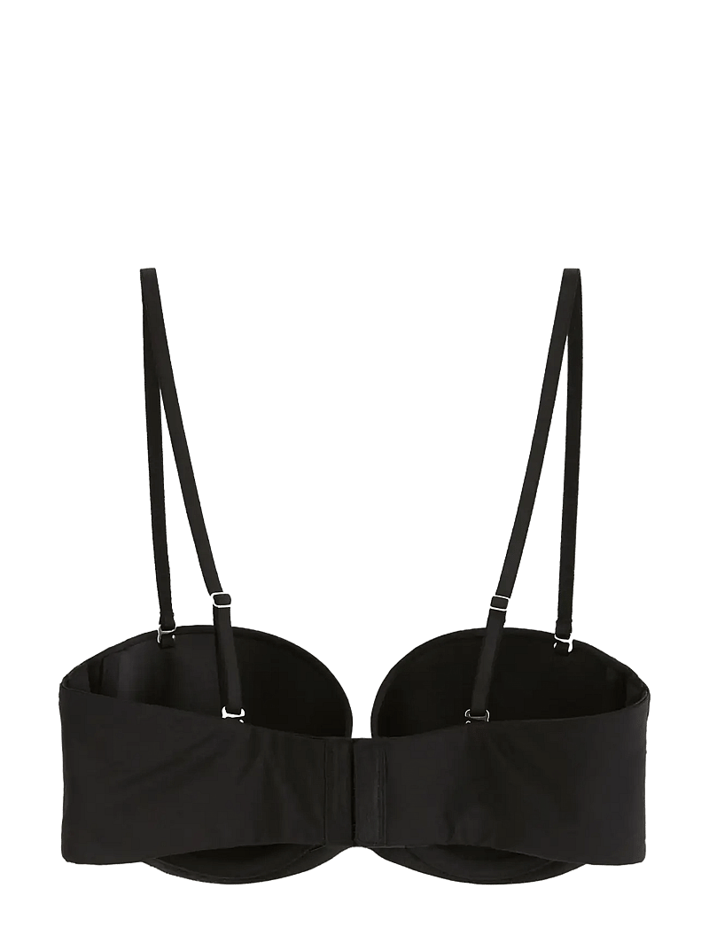 Lindex - Bra Reese Strapless - balconette-rinnahoidjad - black - 2