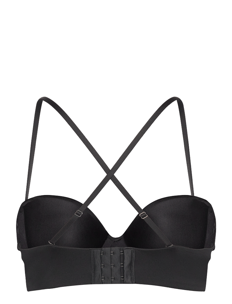 Lindex - Bra Reese Strapless - balconette-rinnahoidjad - black - 4