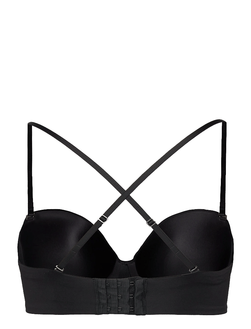 Lindex - Bra Reese Strapless - balconette bhs - black - 4