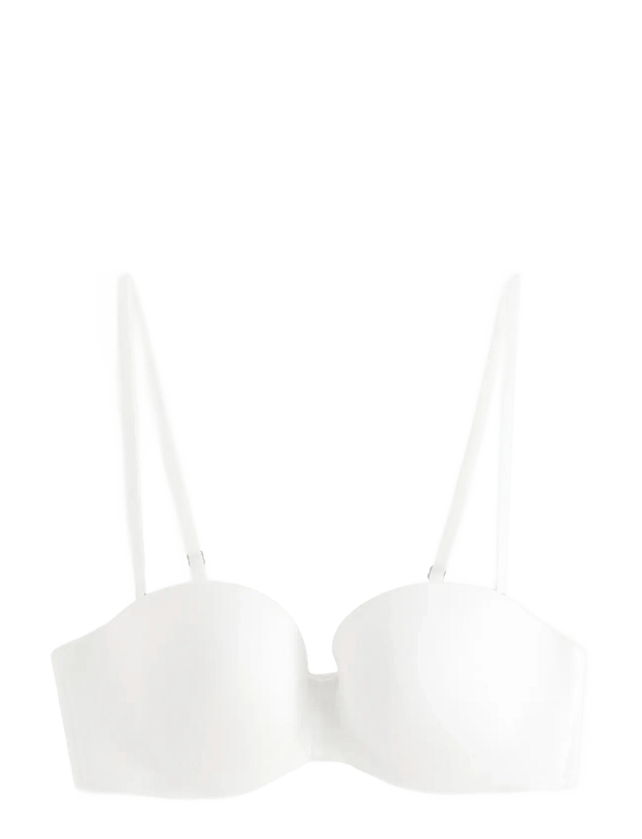 Lindex - Bra Reese Strapless - balconette bhs - white - 1