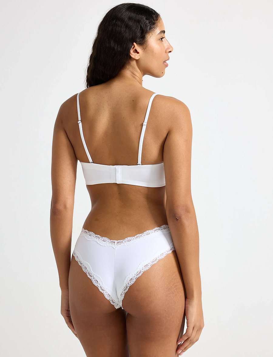 Lindex - Bra Reese Strapless - balconette bh:ar - white - 4