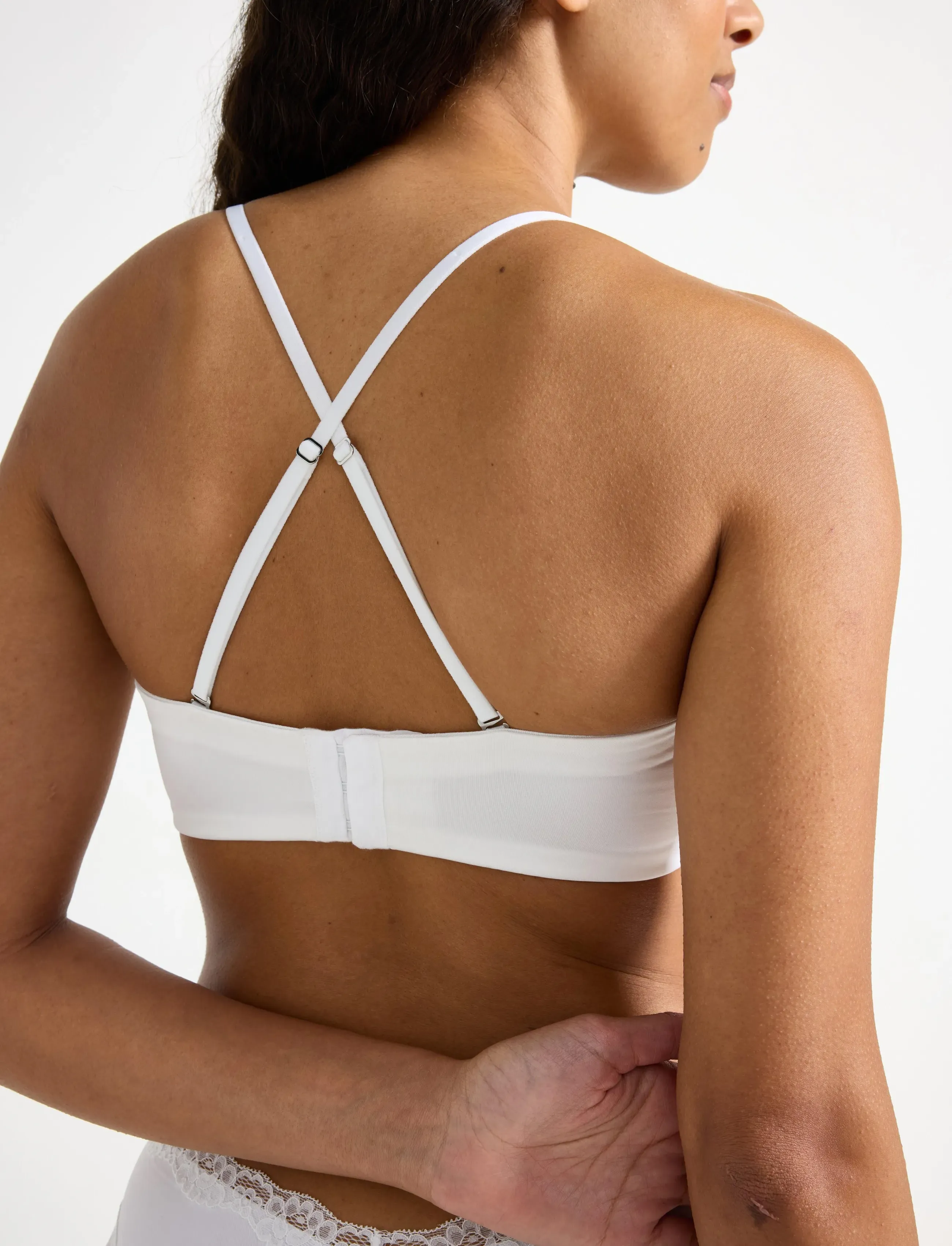 Lindex - Bra Reese Strapless - balconette bras - white - 5
