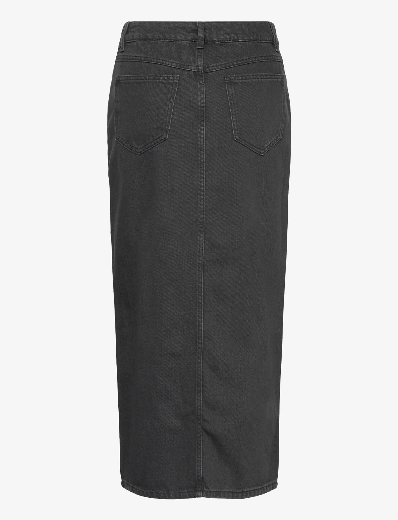 Lindex - Skirt Tuva long black - midi kjolar - black - 1