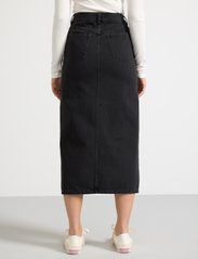 Lindex - Skirt Tuva long black - midi skirts - black - 3
