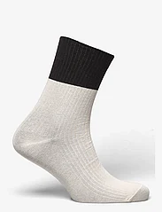 Lindex - Sock 4 p soft blocking - laveste priser - light dusty green - 5