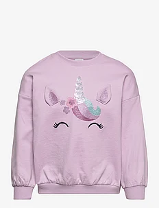 Sweatshirt oversizes unicorn f, Lindex