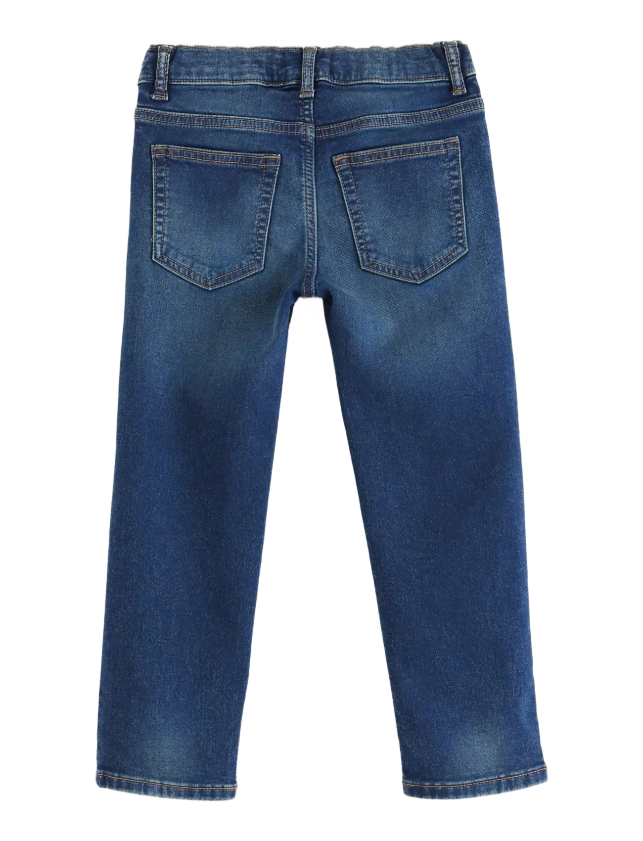 Lindex - STAFFAN Straight leg jeans in denim jersey - loose jeans - dark denim - 2