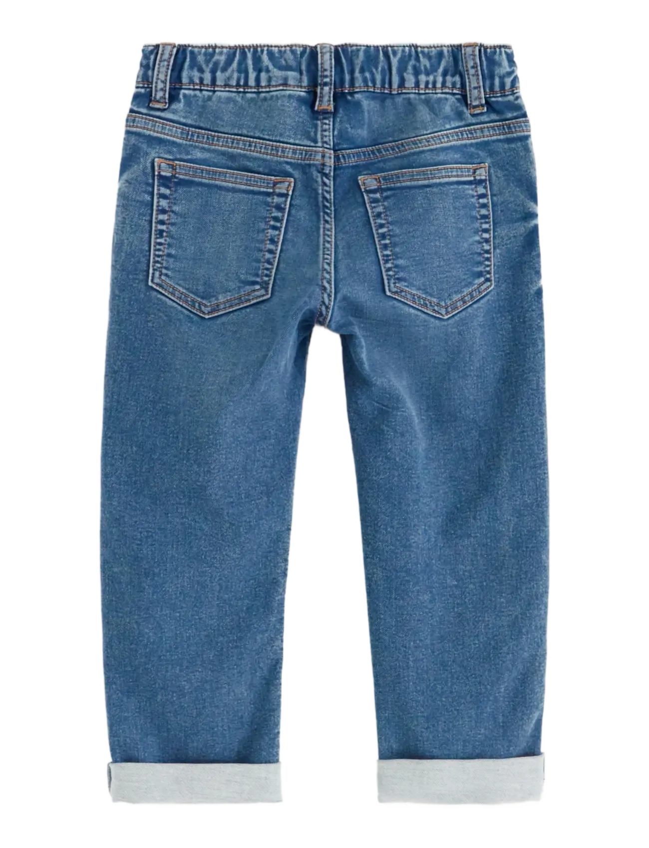 Lindex - STAFFAN Straight leg jeans in denim jersey - loose jeans - denim - 2