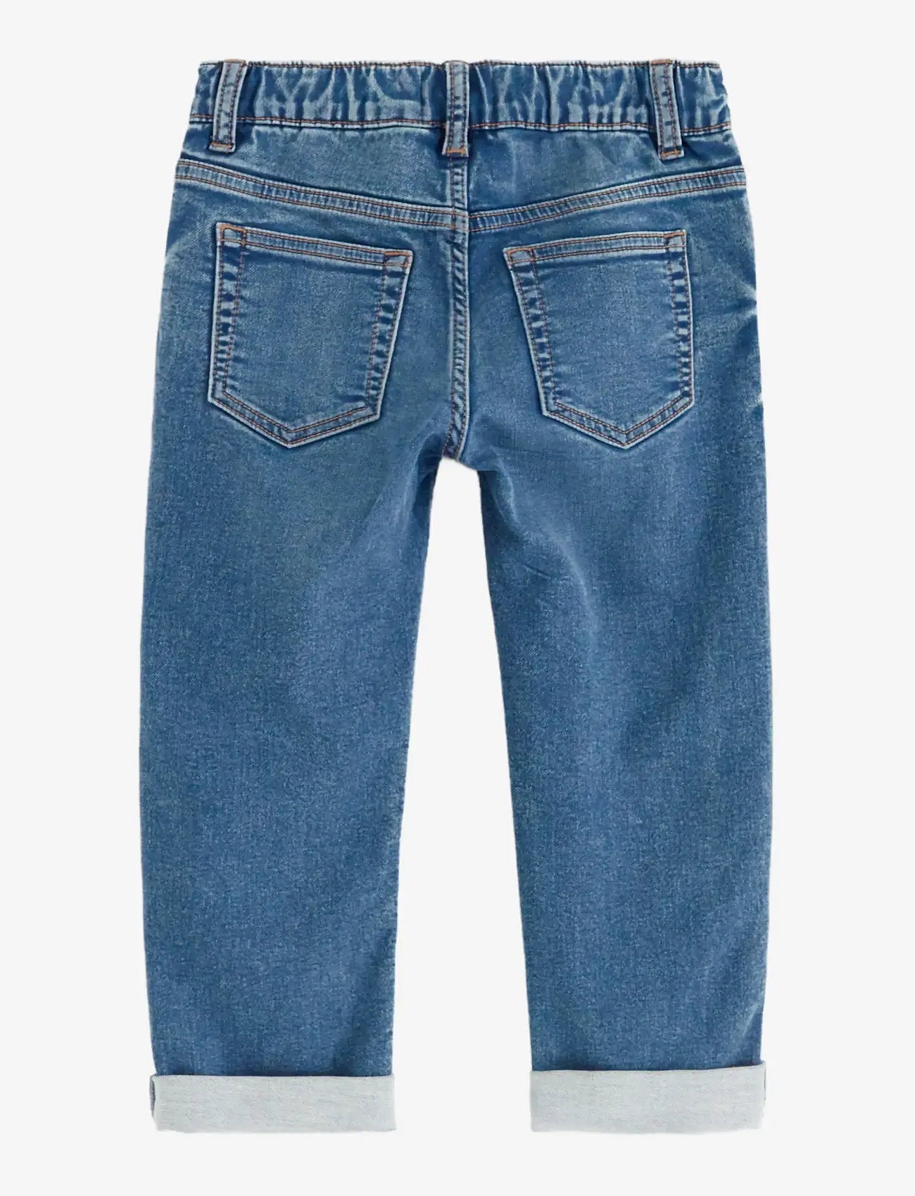 Lindex - STAFFAN Straight leg jeans in denim jersey - loose jeans - denim - 2