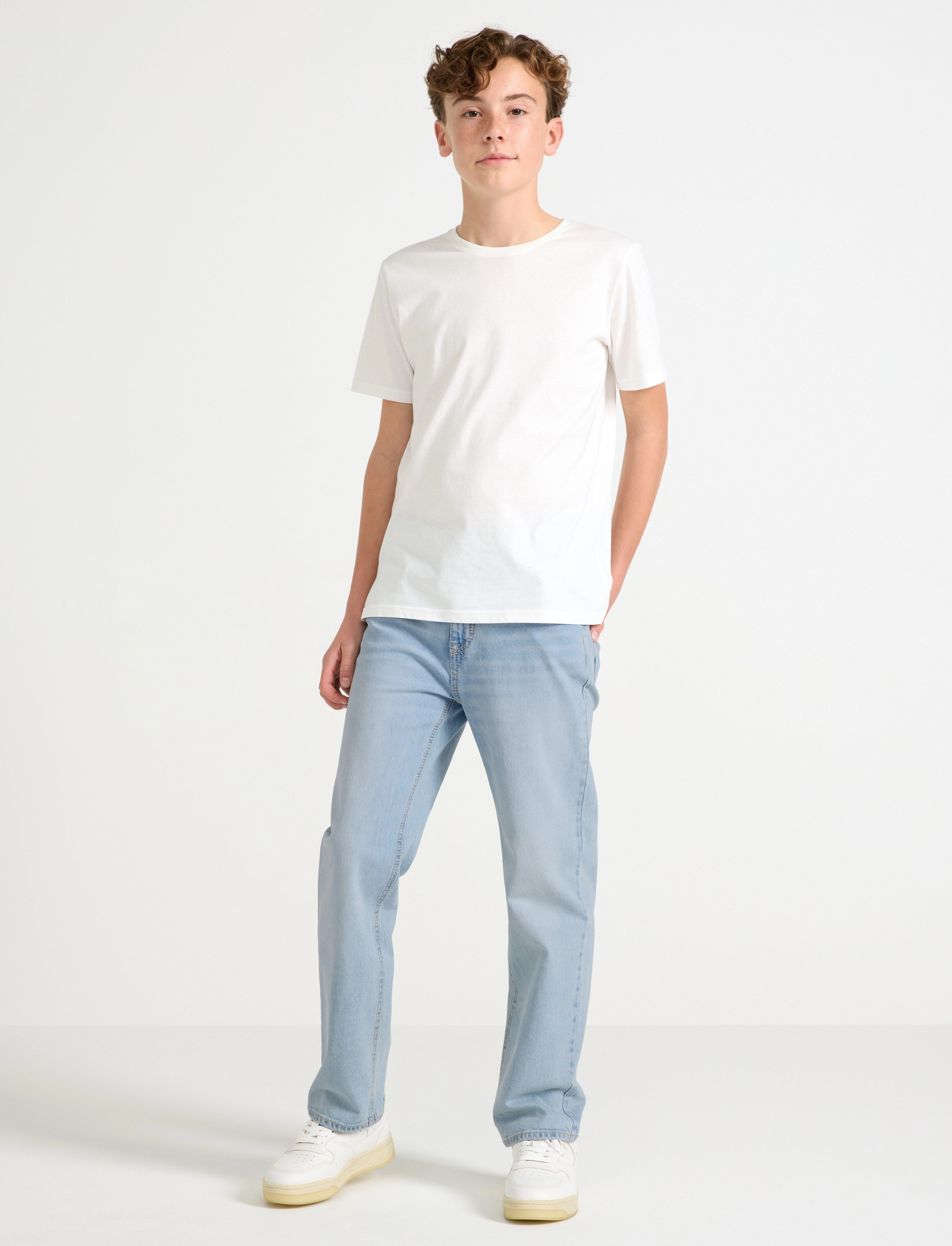 Lindex Trousers Denim Vilgot - Underdele - LIGHT DENIM / blue