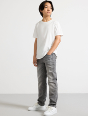 Lindex - Trousers denim jersey Staffan - regular jeans - grey - 4
