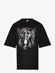 T shirt frontprint panther, Lindex