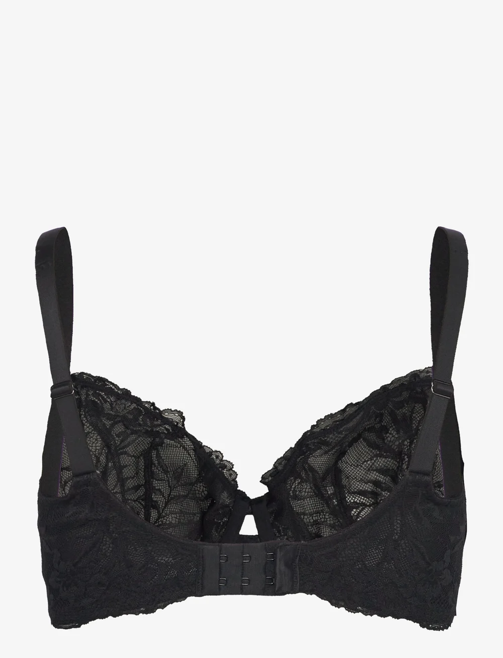 Lindex - Bra Skilla wire Nova lace - helkupa bh:ar - black - 2