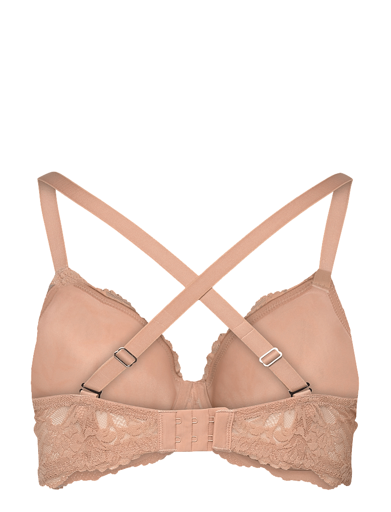Lindex - Bra tshirt spacer Nova - pilna bļodiņa krūšturi - beige - 3