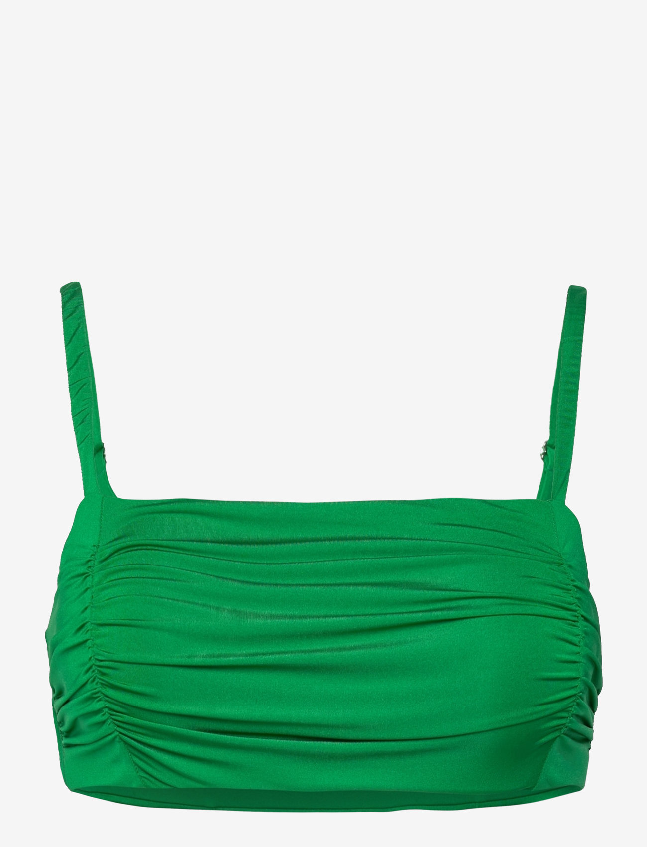 Lindex - Swim Alba Bandeau Shiny - bandeaubikinier - green - 1