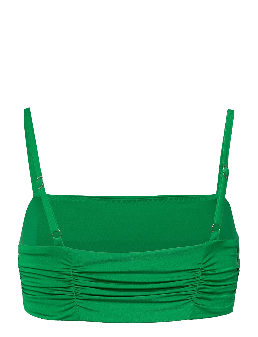 Lindex - Swim Alba Bandeau Shiny - bandeaubikinier - green - 2
