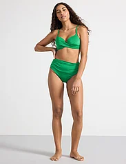 Lindex - Swim Bra LiljaTshirt Twist shi - bikinien push-up-yläosat - green - 5