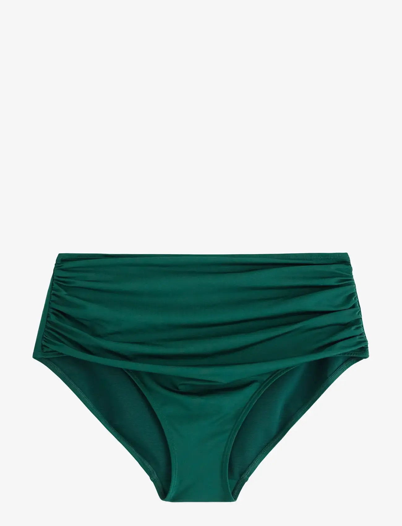 Lindex - Shaping Bikini bottom with high waist - bikinihosen mit hoher taille - dark green - 1