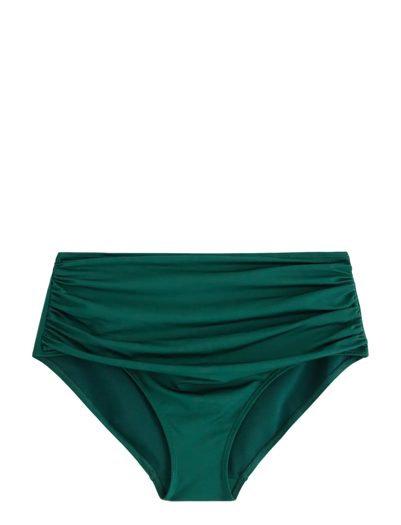 Lindex Shaping Bikini bottom with high waist - Bikinit - DARK GREEN / green