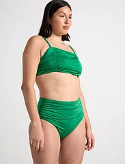 Lindex - Swim Brief Sara Bikini Shaping - korkeavyötäröiset bikinihousut - green - 0