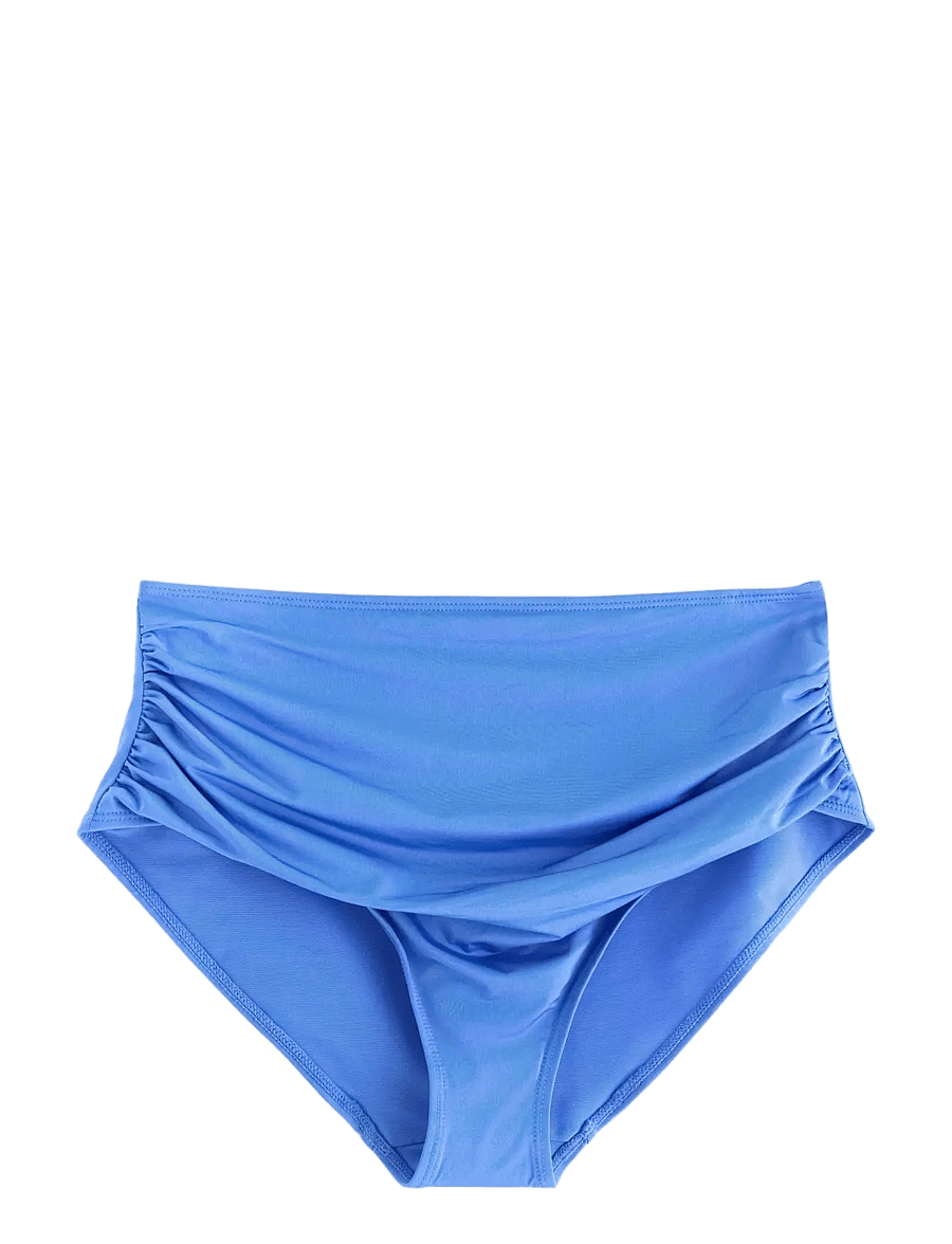 Lindex - Shaping Bikini bottom with high waist - bikinihosen mit hoher taille - light dusty blue - 1