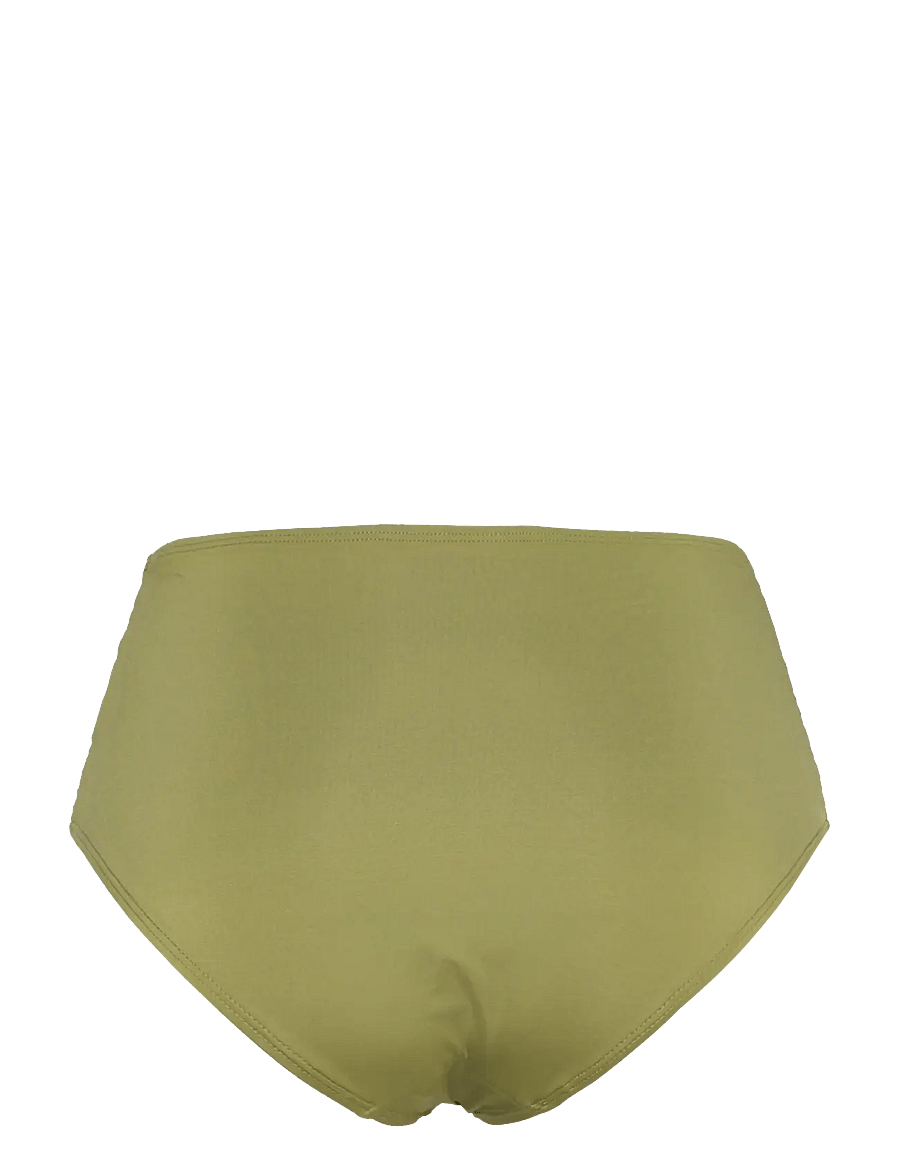 Lindex - Shaping Bikini bottom with high waist - bikini z wysokim stanem - light dusty green - 2
