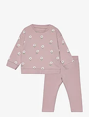 Lindex - Set sweatshirt leggings - lowest prices - light dusty lilac - 0
