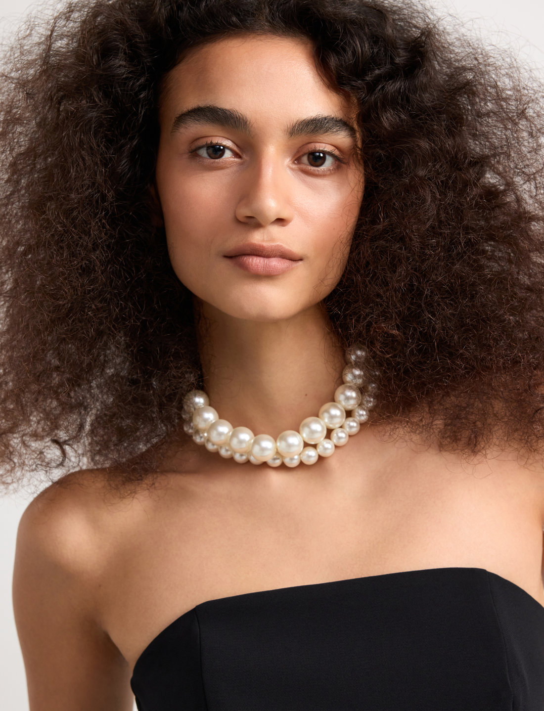 Chunky 2025 black necklace