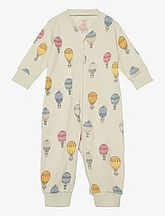Lindex - Pyjamas Balloons - vauvan yöpuvut - light green - 0