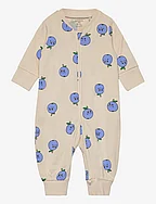 Pyjamas Blueberry at back - LIGHT BEIGE