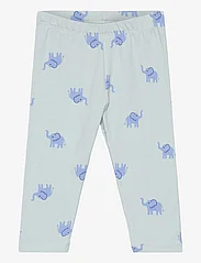Lindex - Set Top Leggings Elephant - sets - light dusty blue - 2