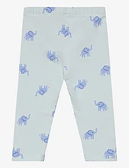 Lindex - Set Top Leggings Elephant - sets - light dusty blue - 3