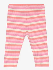 Lindex - Leggings rib stripe basic - lowest prices - light pink - 1