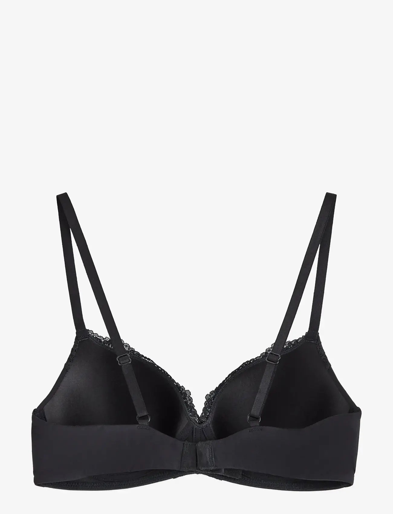 Lindex - Flora Nova Lace trim - non wired bras - black - 2