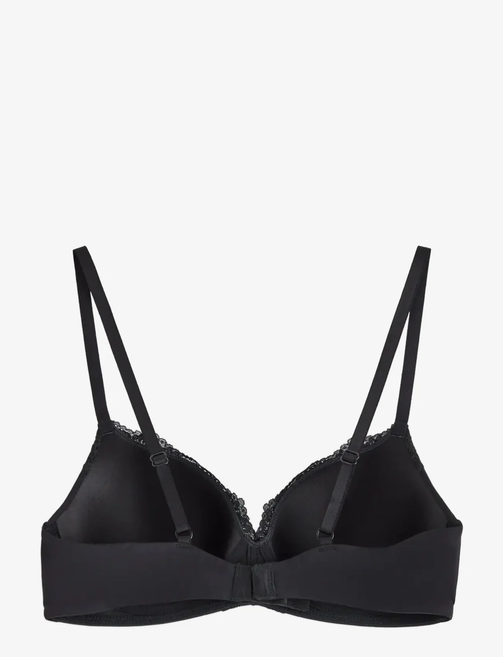 Lindex - Flora Nova Lace trim - bygellösa bh:ar - black - 2