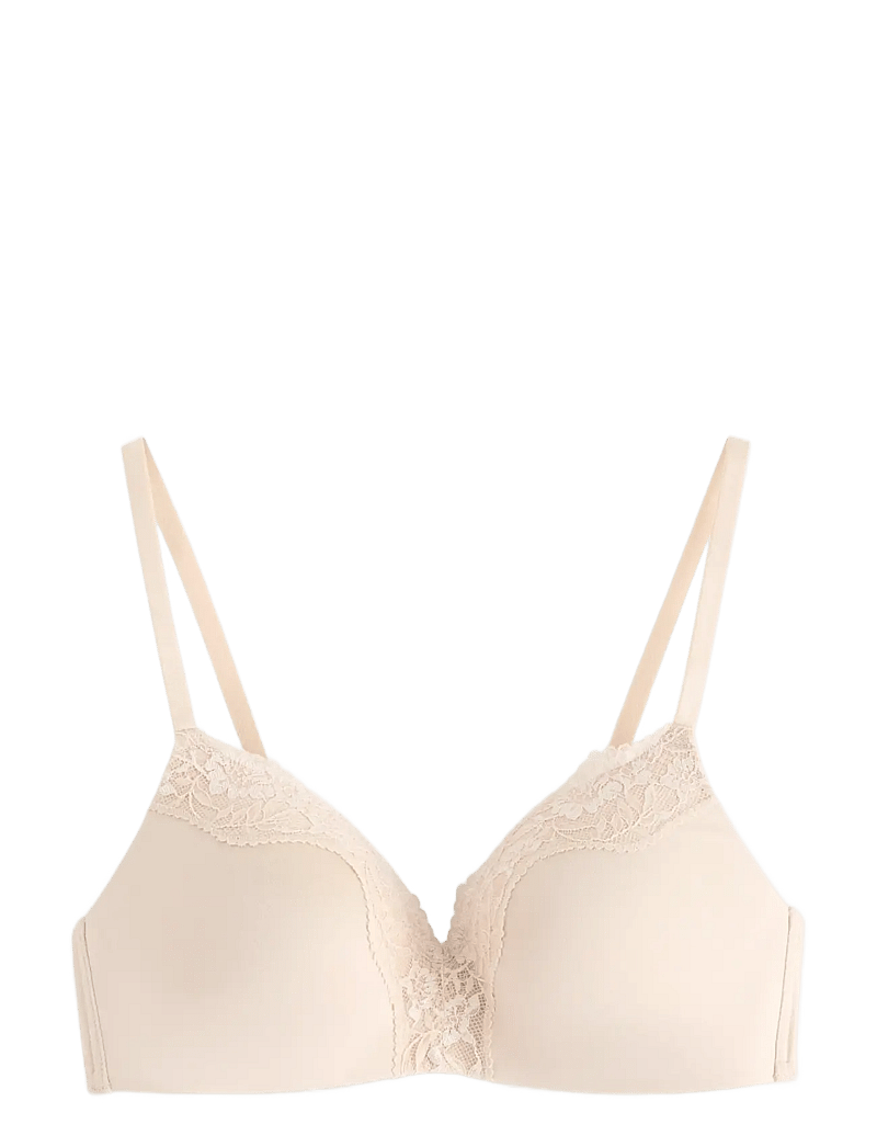 Lindex - Flora Nova Lace trim - bügellose bhs - light beige - 1