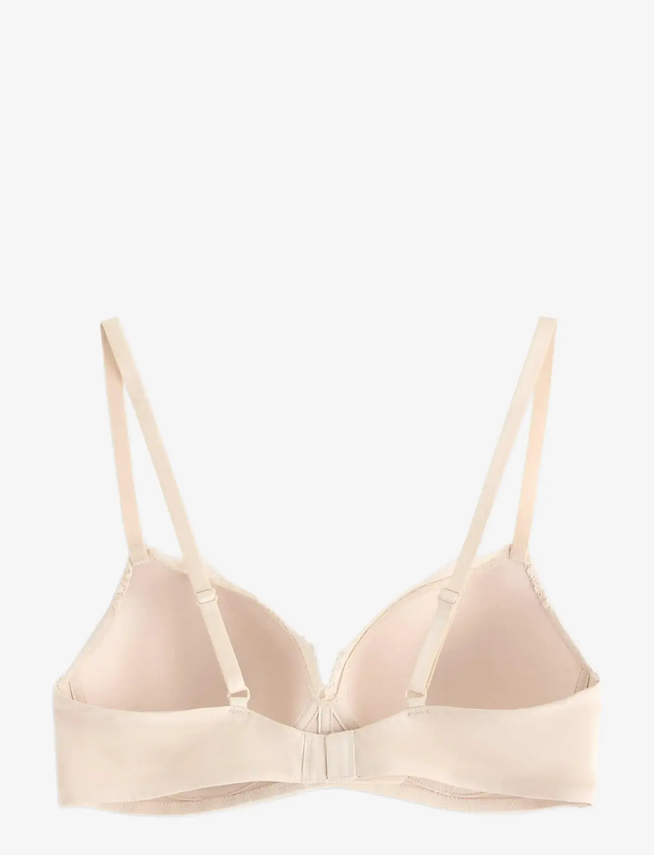 Lindex - Flora Nova Lace trim - bh'er uden bøjle - light beige - 2