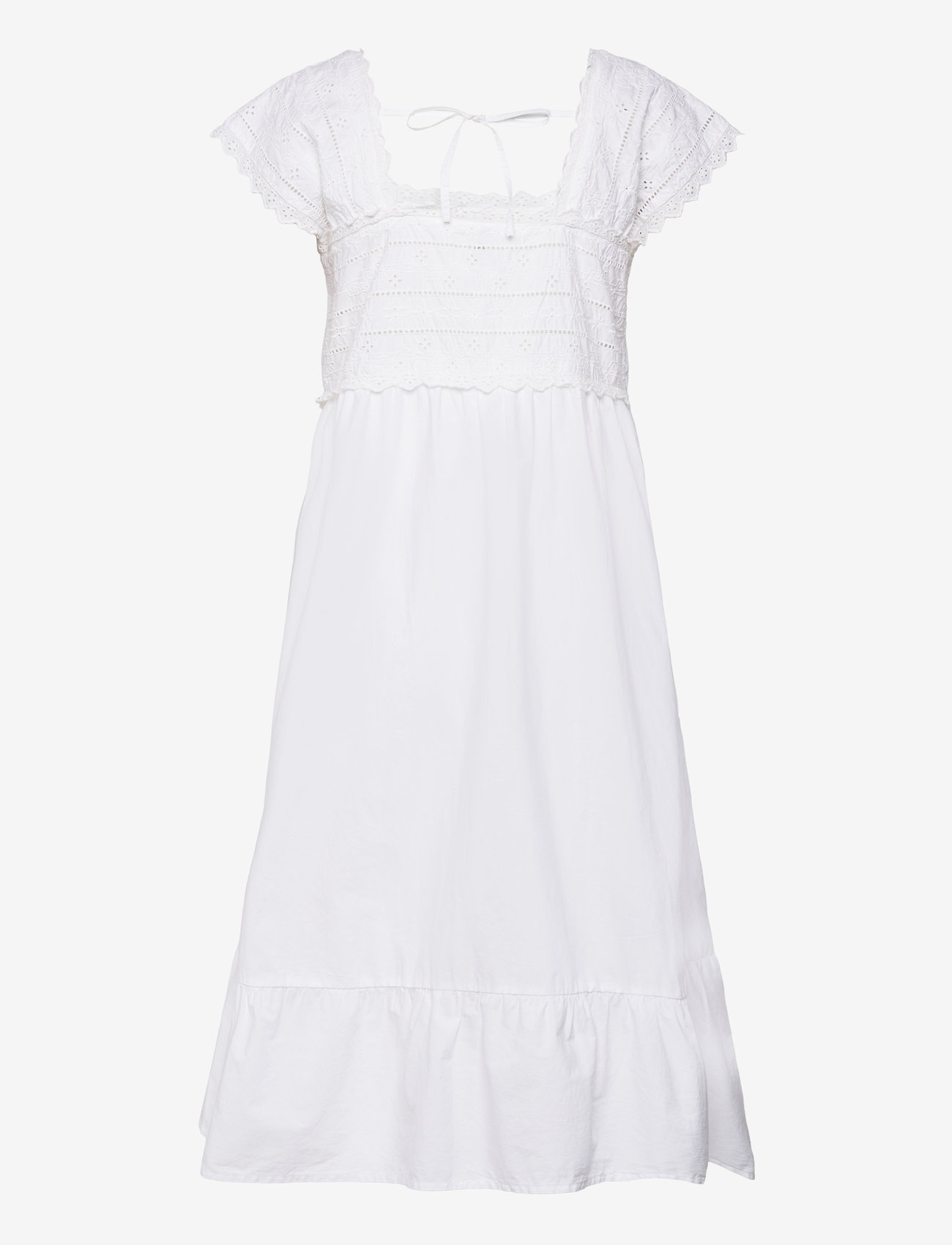 Lindex - Nightdress broderie anglaise - white - 2