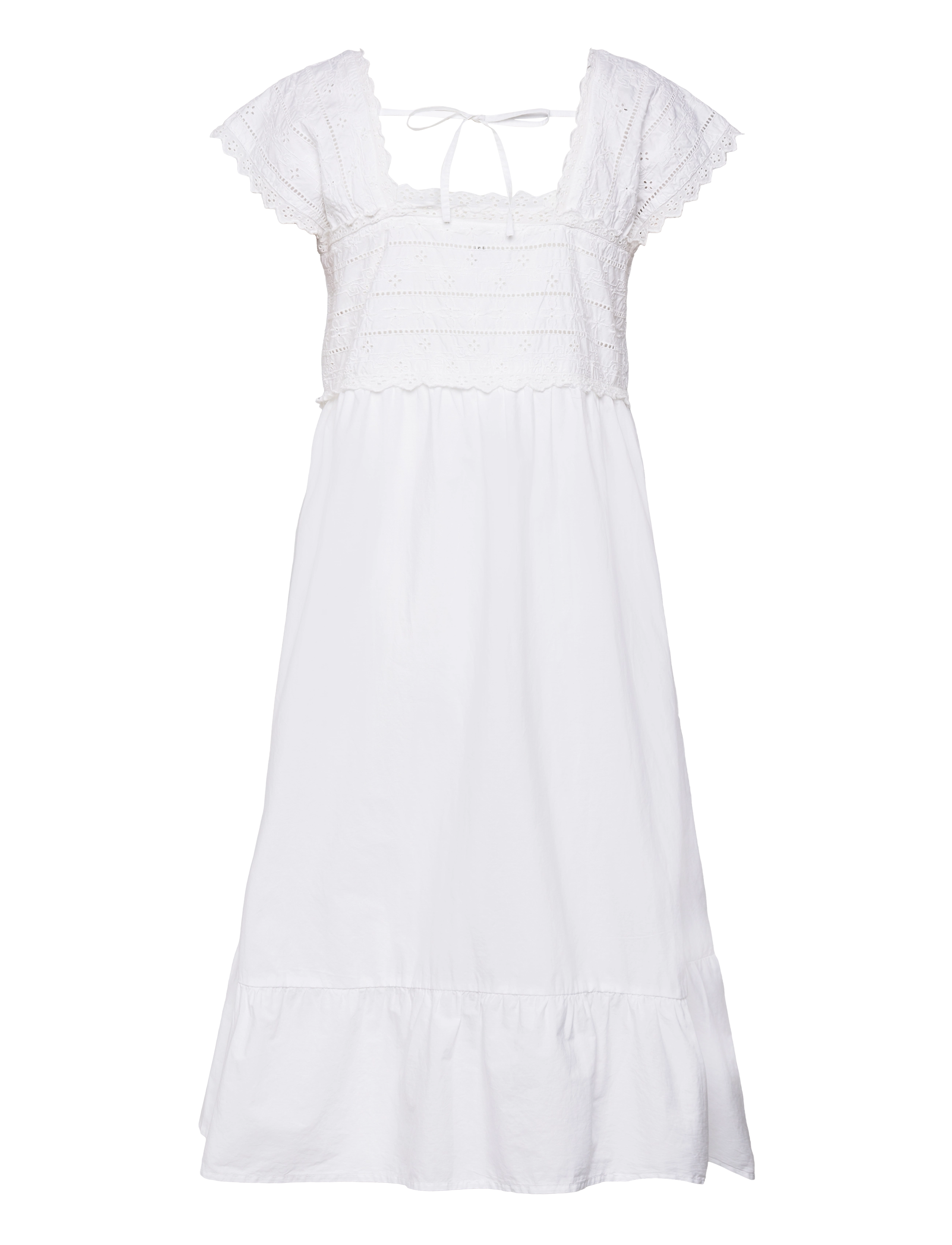 Lindex - Nightdress broderie anglaise - white - 2