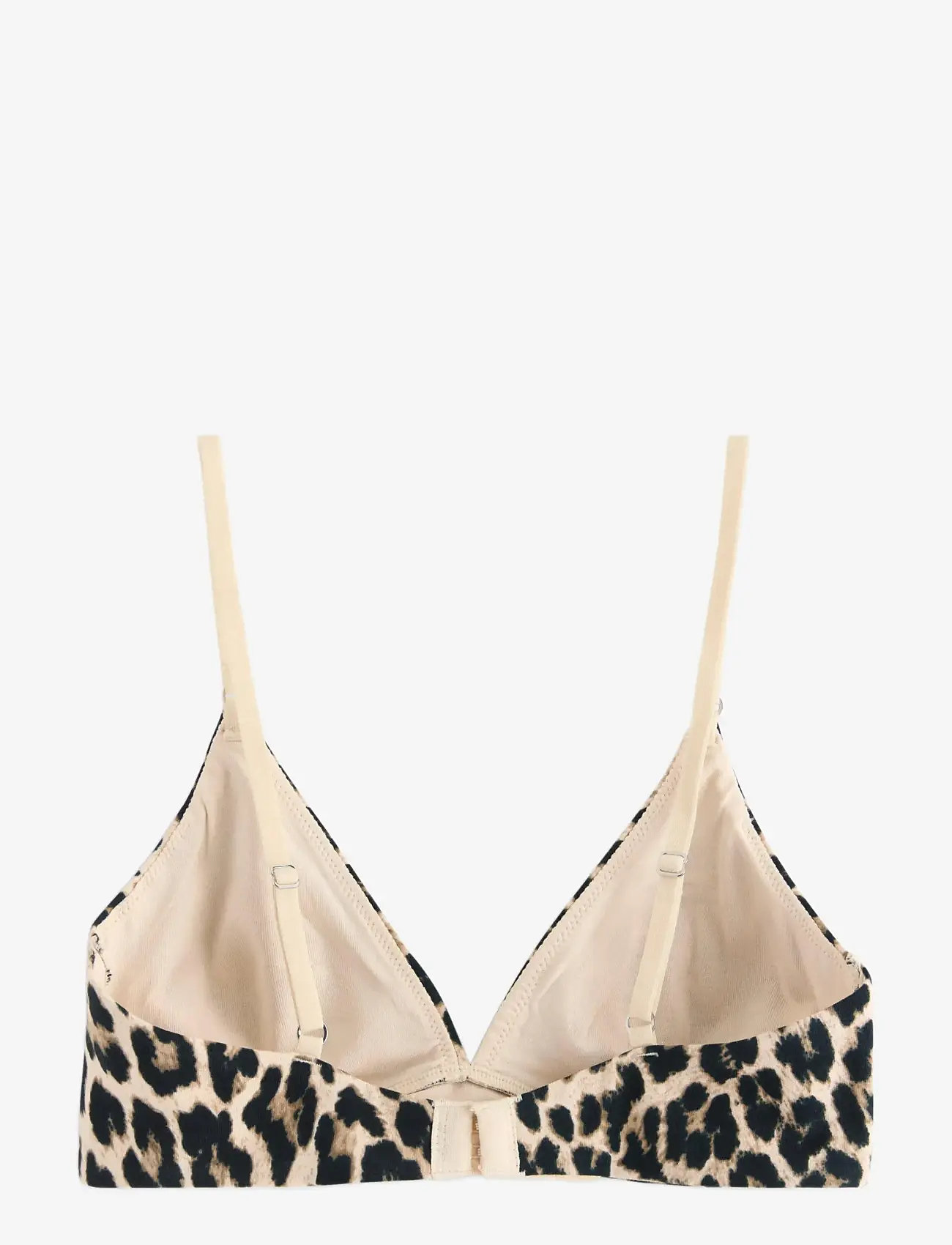 Lindex - Soft bra in cotton - rinnahoidja - light brown - 2