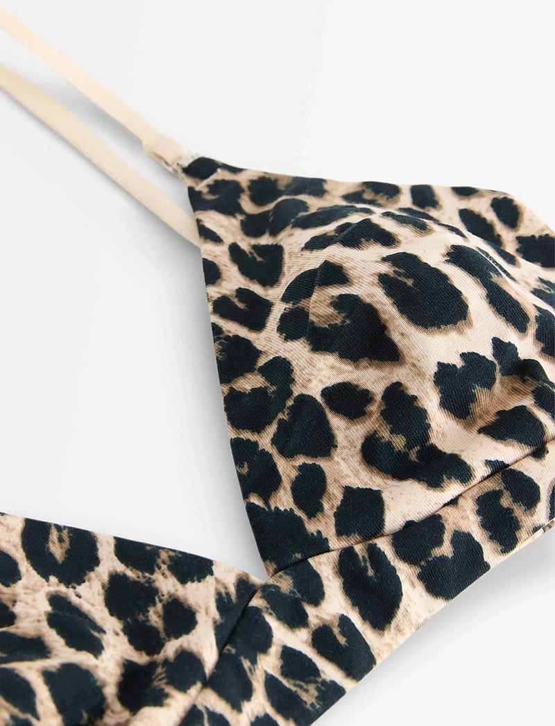 Lindex - Soft bra in cotton - rinnahoidja - light brown - 5