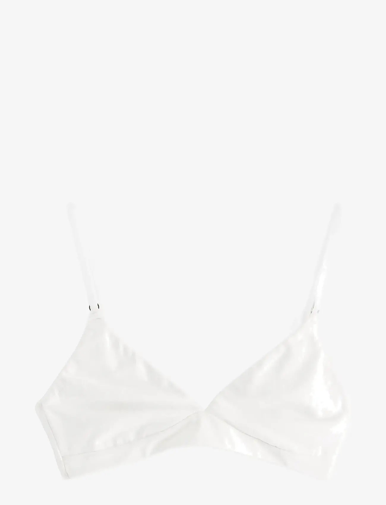 Lindex - Bra soft bra Carin cotton - bralette - white - 1
