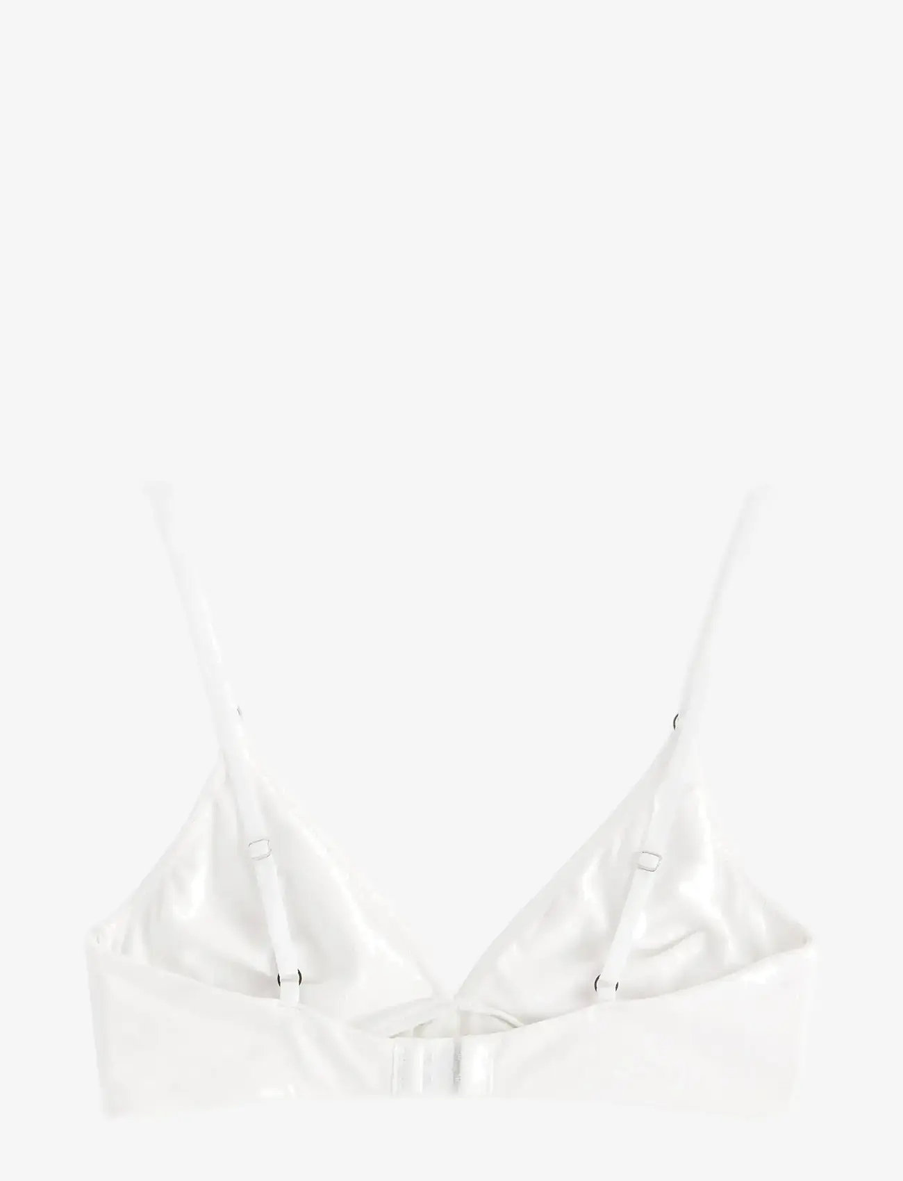 Lindex - Bra soft bra Carin cotton - bralette - white - 2