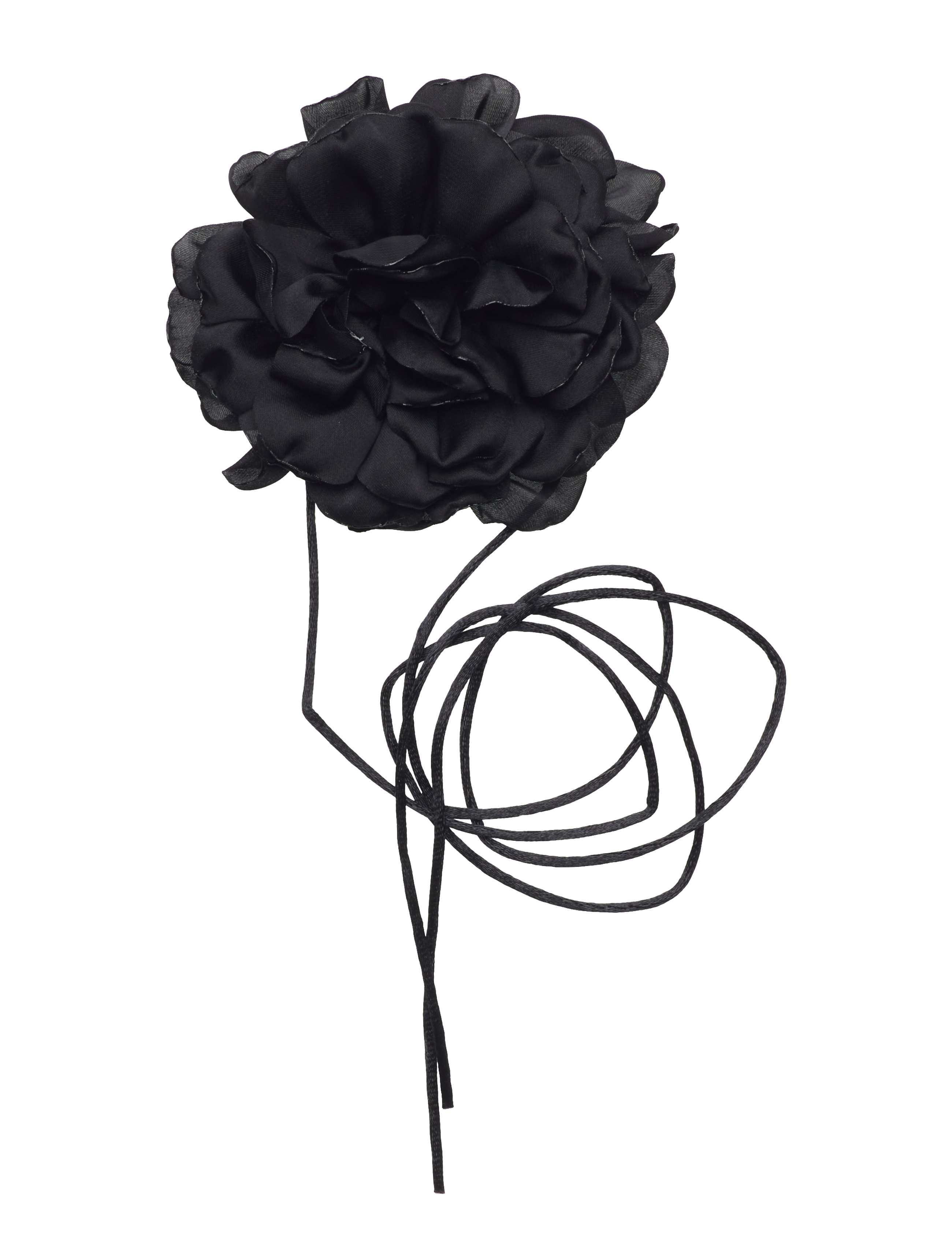 Lindex Flower w string - Modetrends - BLACK / black