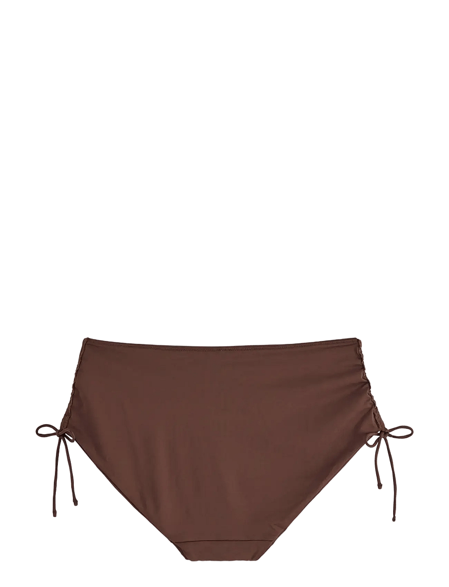 Lindex - Hipster bikini bottom - bikinihosen mit hoher taille - dk brown - 2