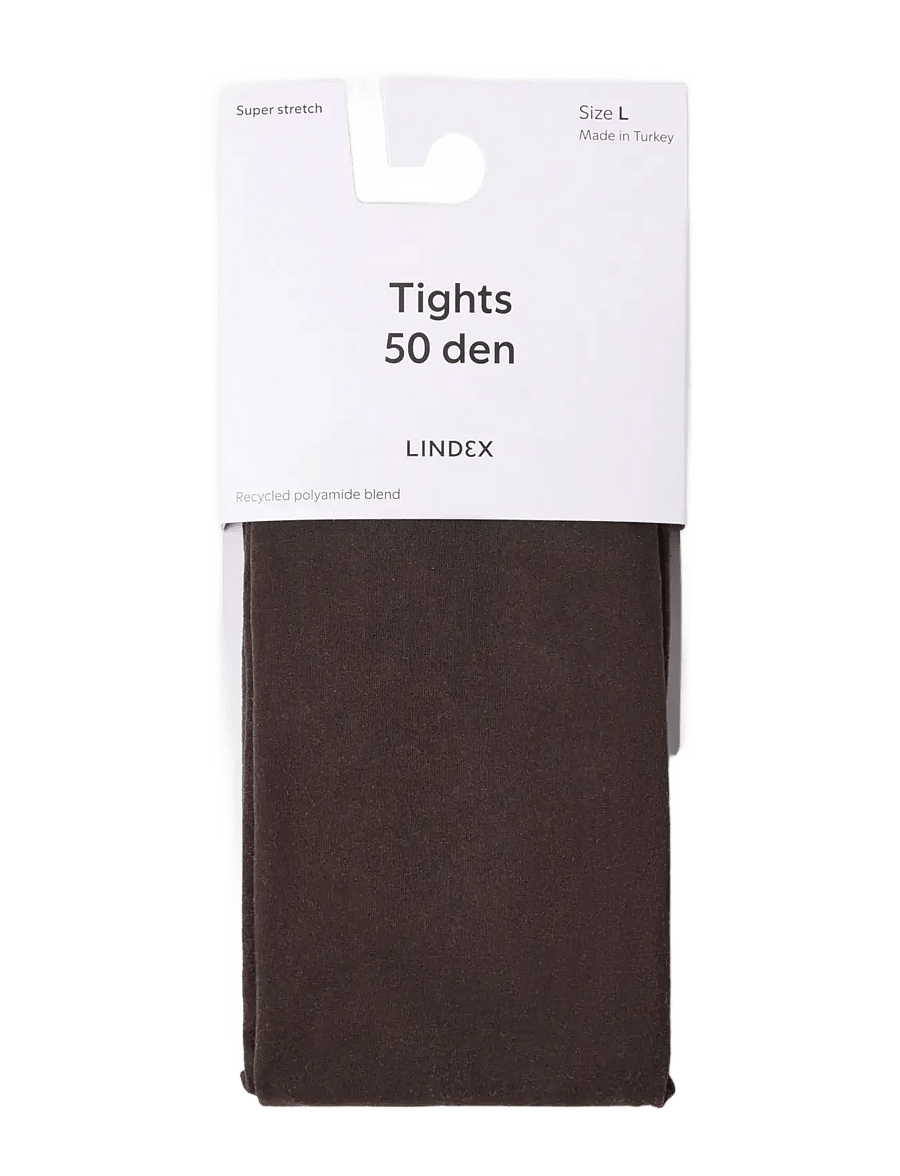 Lindex - Matt tights 50 denier - besondere anlässe - brown - 1
