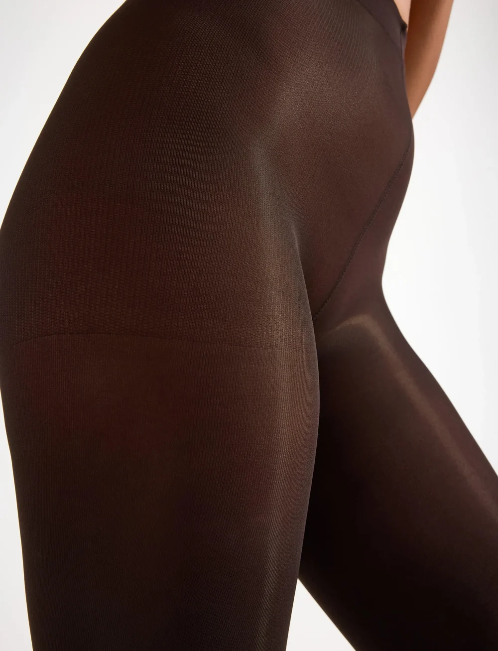 Lindex - Tights 50den super stretch fas - erilised sündmused - brown - 3